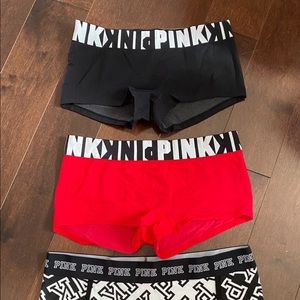 3 Victoria Secret PINK panties - NWOT size M